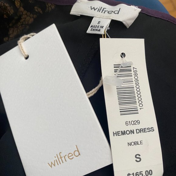 NEVER WORN, Still with Tags, Wilfred Hemon Dress - Purple Small. - Picture 3 of 3